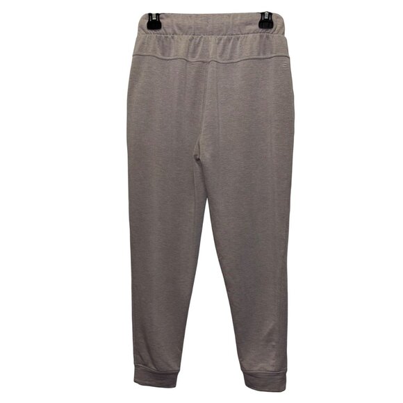 Free Fly Womens Jogger Pants S Beige Bamboo Blend Comfy Elastic Waist Drawstring - Picture 2 of 6